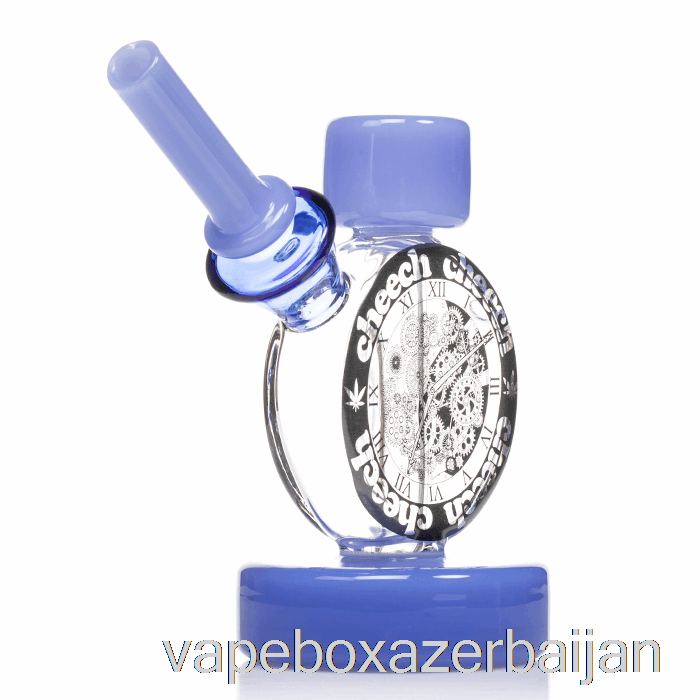 Vape Azerbaijan Cheech Clock Bubbler Blue